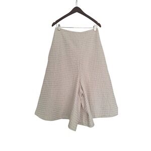 Cossac Cream  Organic Cotton Wide Leg Shorts Pants size L